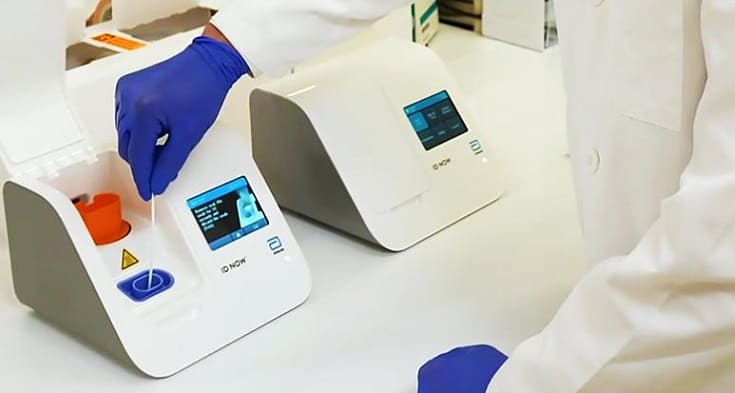 Abbott lança dispositivo de teste que detecta coronavírus em menos de 5 minutos
