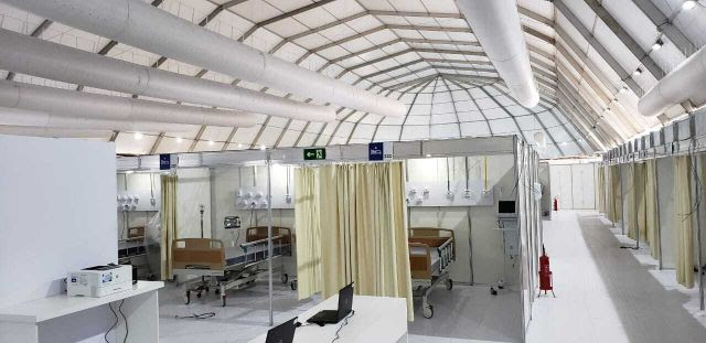 V3A e Rede D’Or constroem hospital de campanha no Leblon, Rio de Janeiro